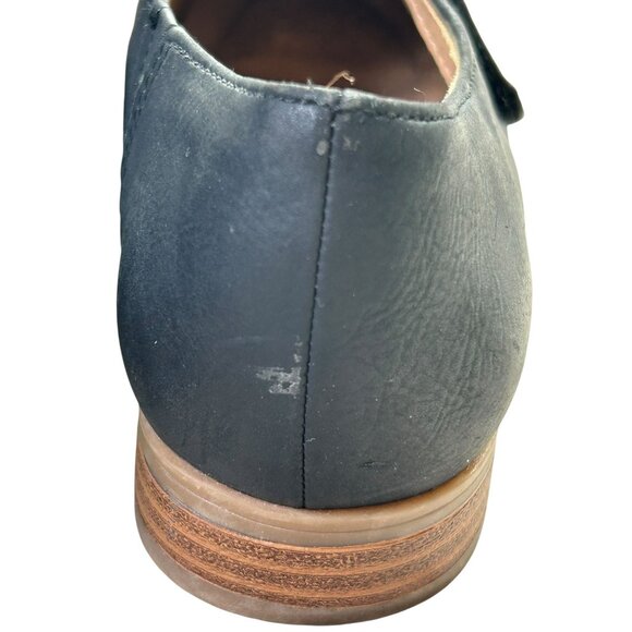 Abella True Comfort Mollie Black Shoes Women's 6M Flats Adjustable Hook & Loop - Picture 9 of 14